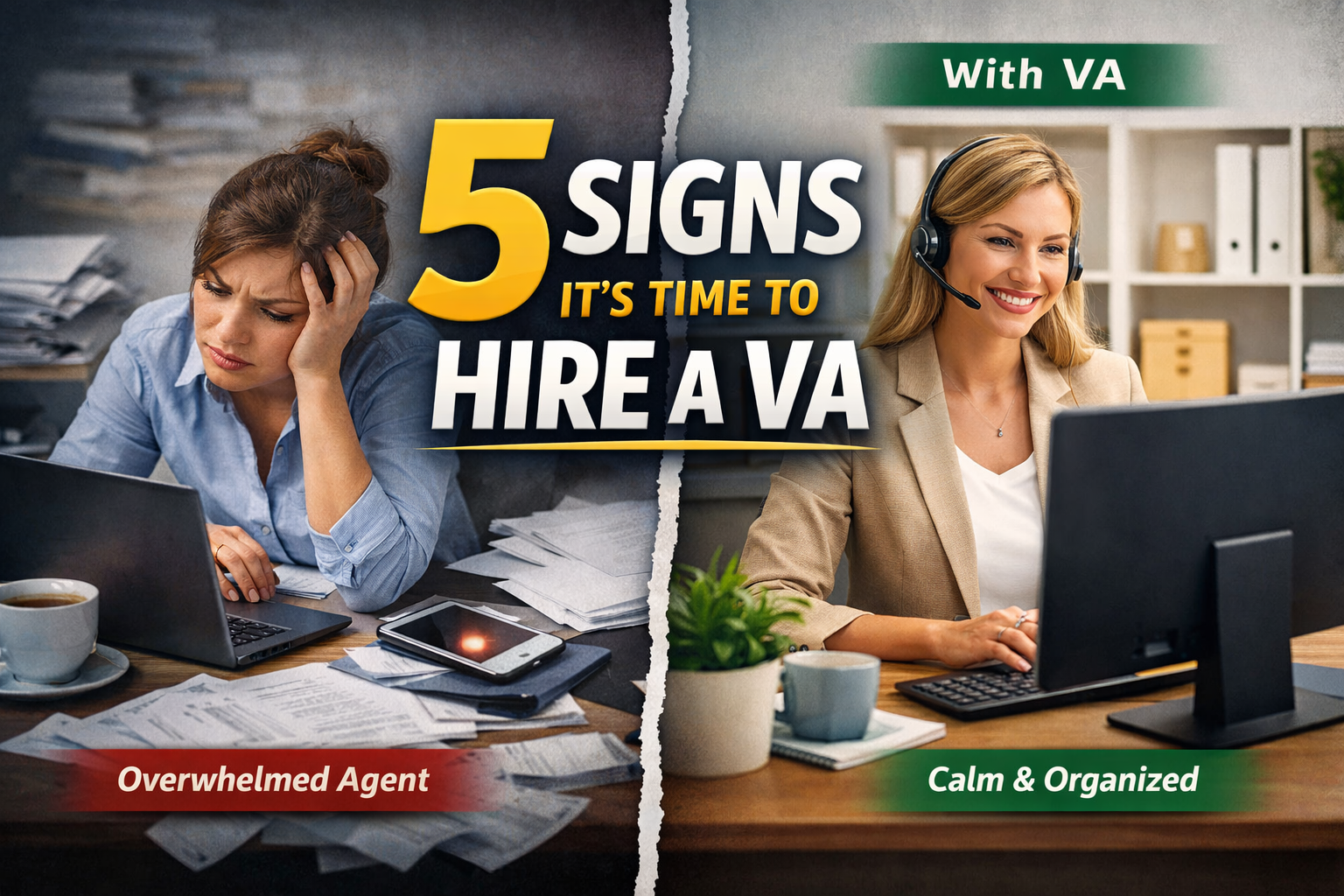 5 Signs It's Time To Hire A Virtual Assistant