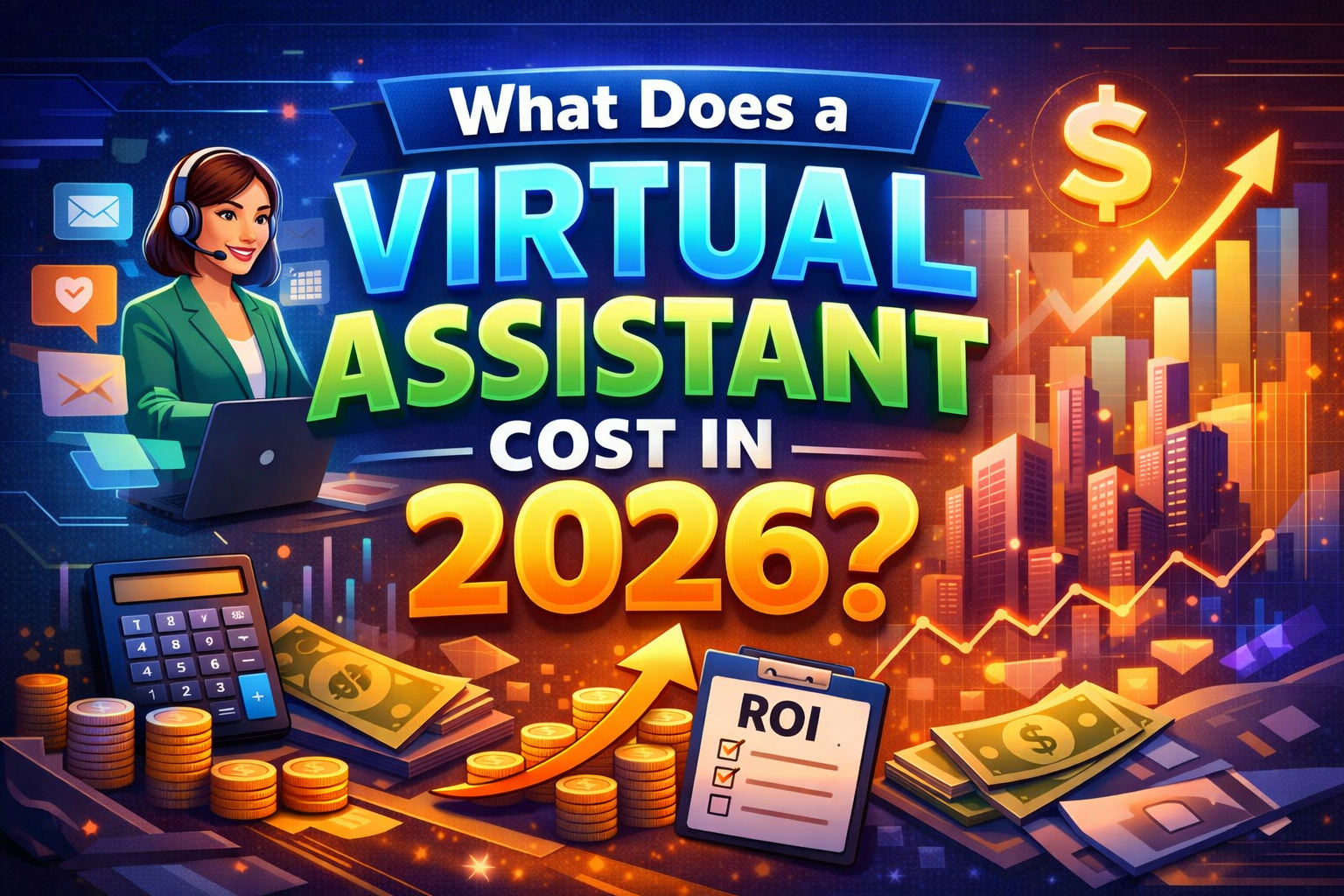 cost of a virtual assistant