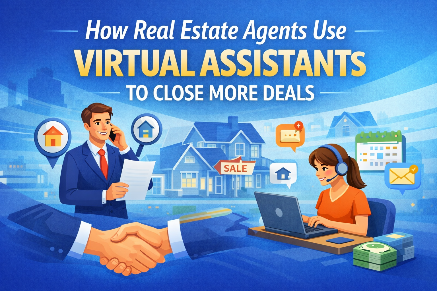 real estate agents use virtual assistants