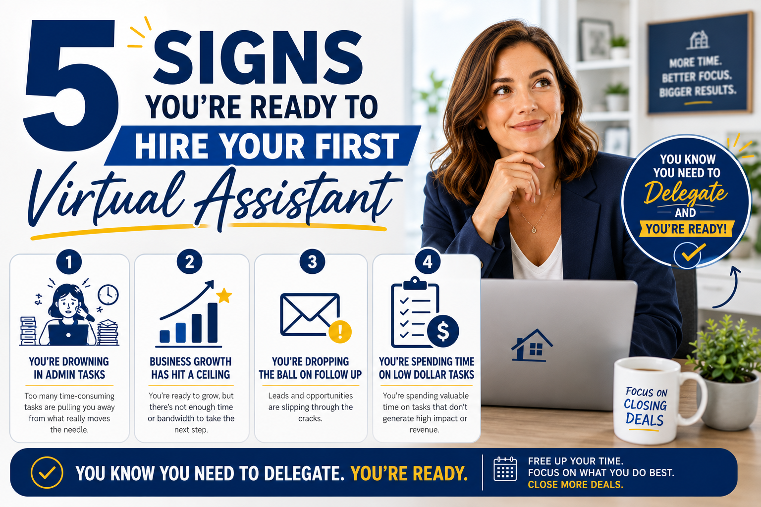 Five Signs Your're Ready To Hire Your First Virtual Assistant