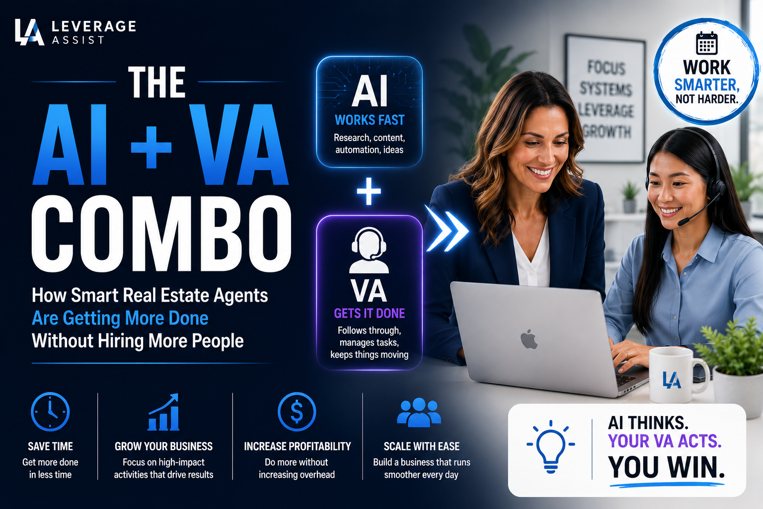 AI and virtual assistants for real estate agents