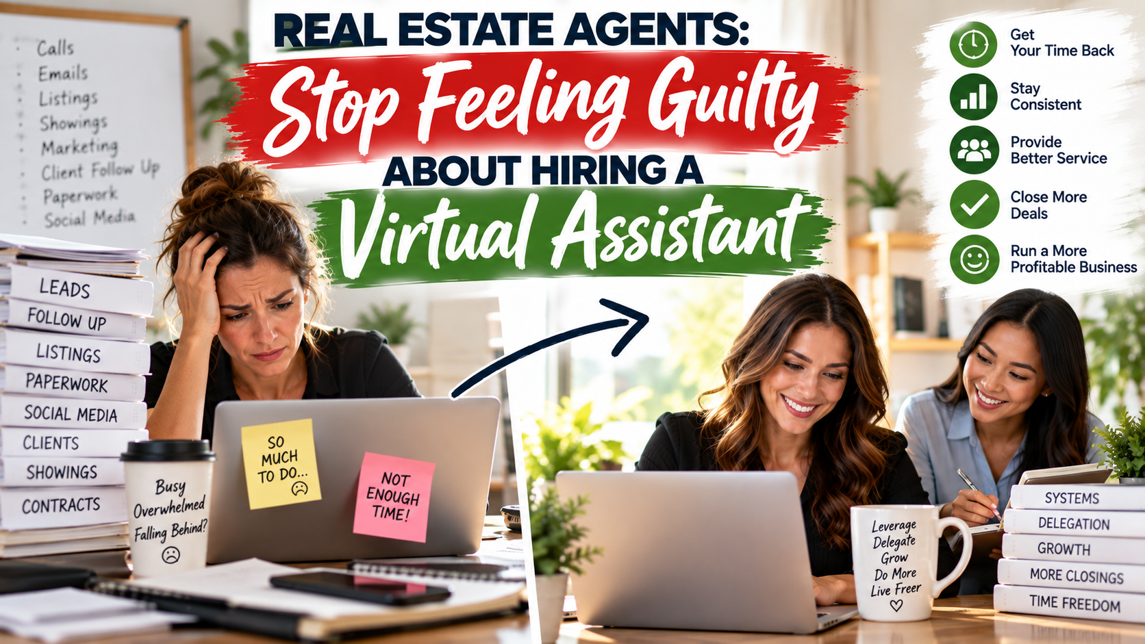 guilty about hiring a virtual assistant